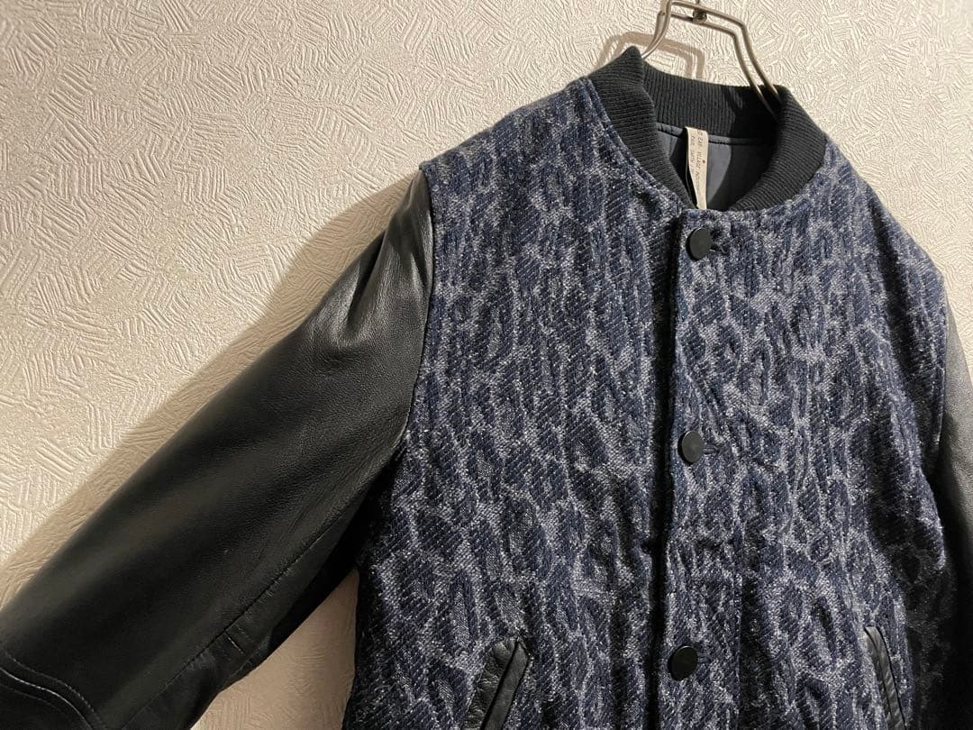 Paul Smith RED EAR レオパード デニム × レザー スタジャン