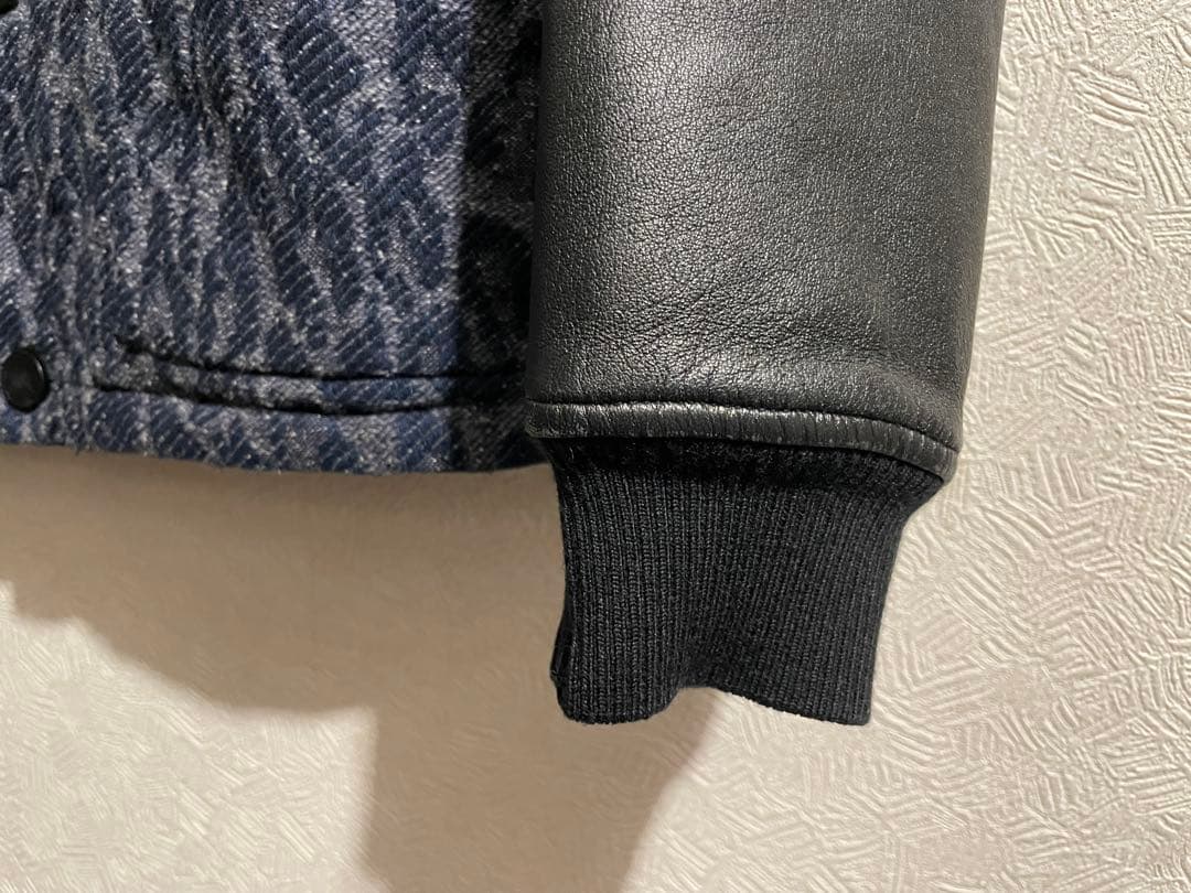 Paul Smith RED EAR レオパード デニム × レザー スタジャン