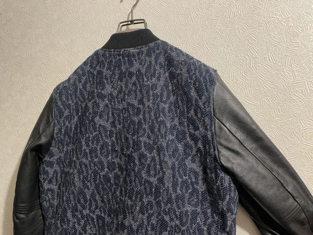 Paul Smith RED EAR レオパード デニム × レザー スタジャン