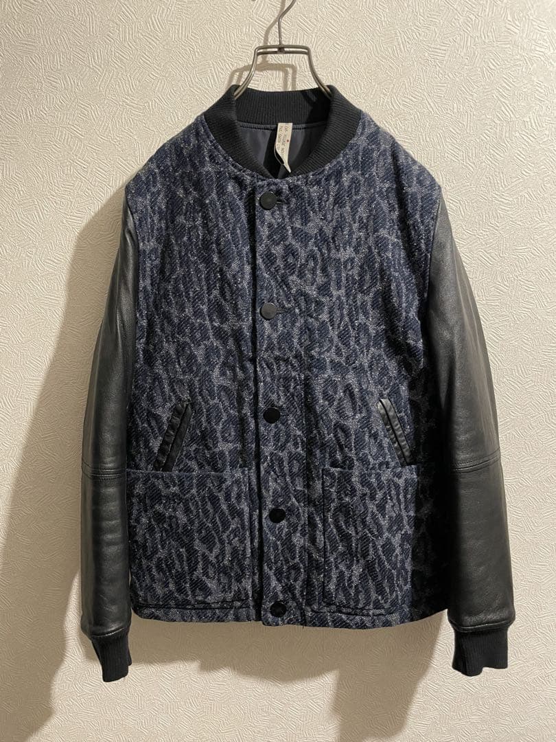 Paul Smith RED EAR レオパード デニム × レザー スタジャン