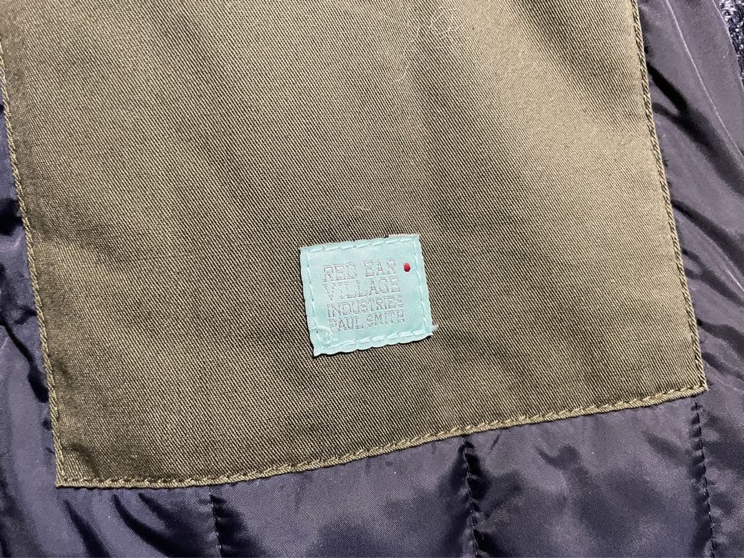 Paul Smith RED EAR レオパード デニム × レザー スタジャン