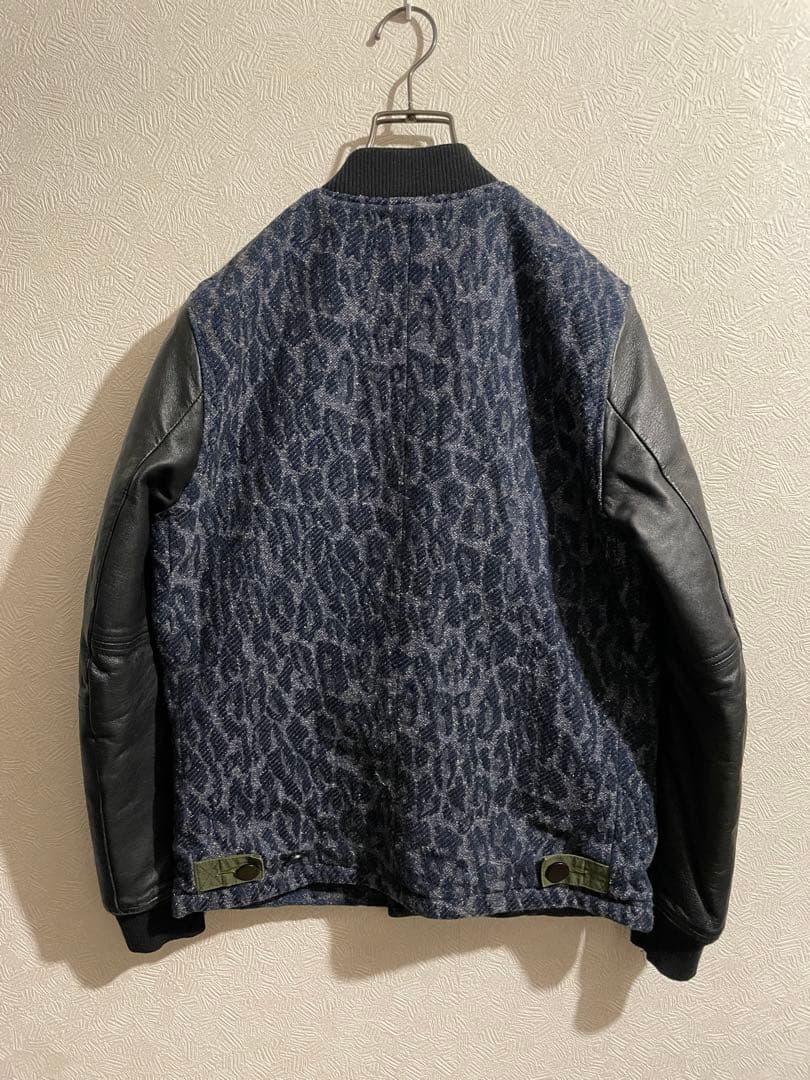 Paul Smith RED EAR レオパード デニム × レザー スタジャン