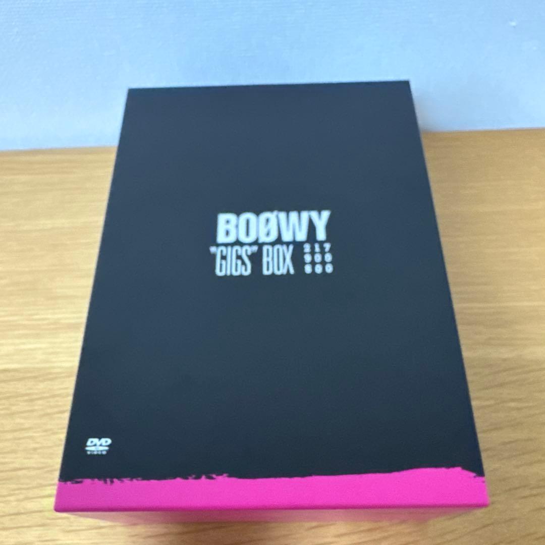 BOOWY GIGS BOX 美品