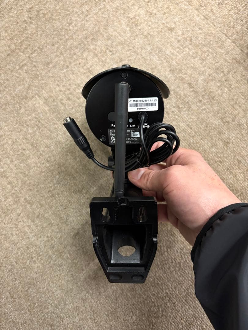 【美品】エルパ ELPA CMS-7110 防犯カメラ モニター 純正品