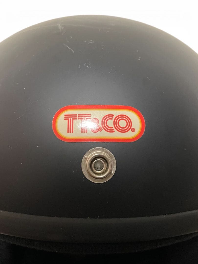 わ*ん様 TT&CO. ヘルメット マットブラック　セット　PSマーク
