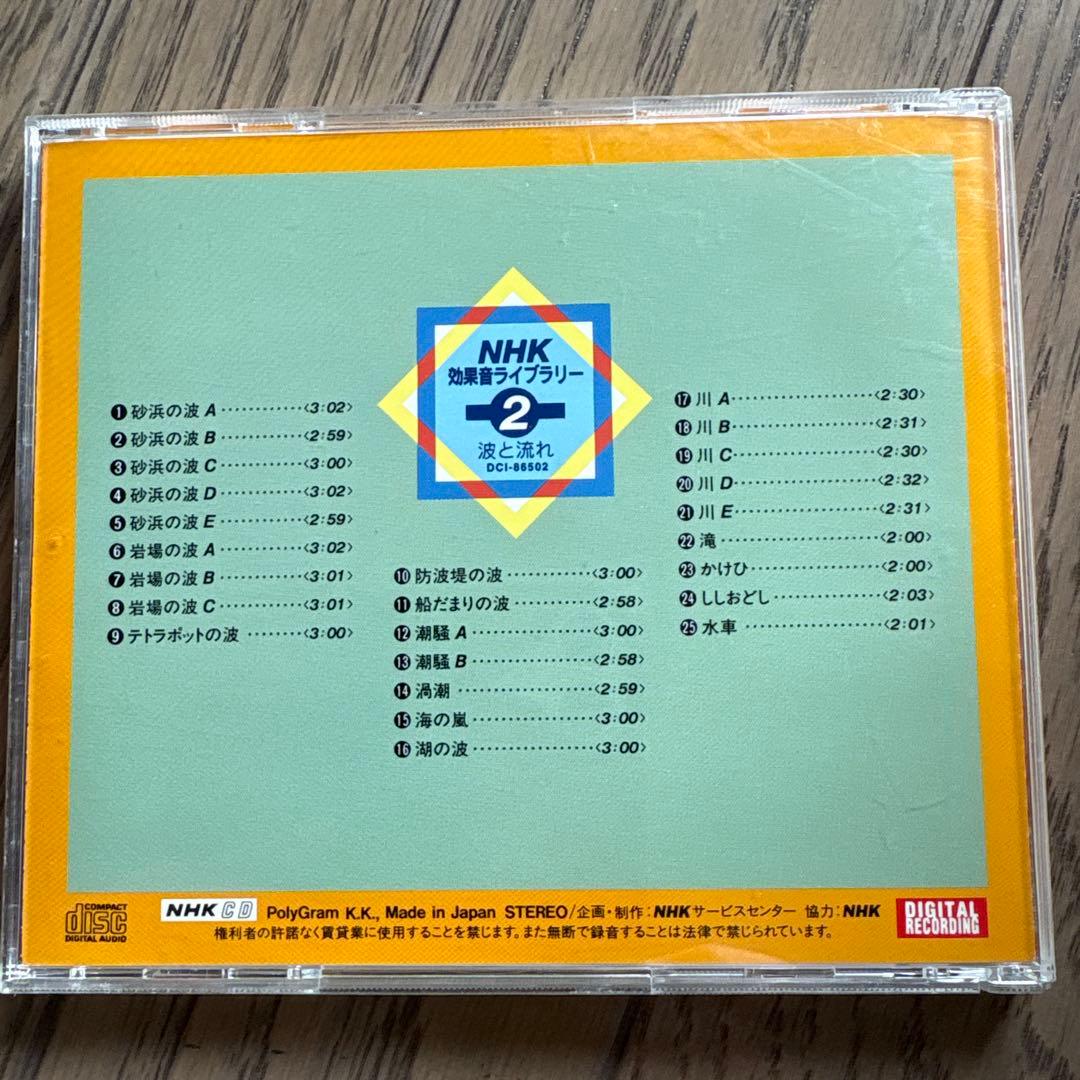 NHK効果音ライブラリー　12枚セット