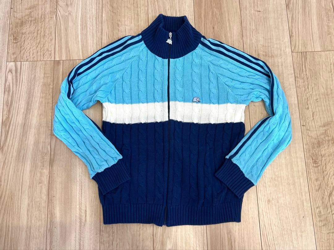 【keisuke kanda ケイスケカンダ】ケーブル編みニットジャージ