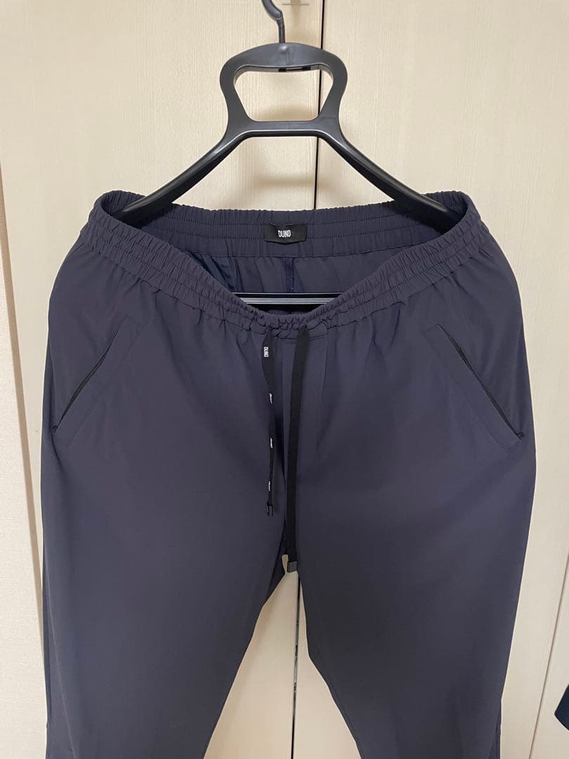 DUNO（デュノ）スーパーストレッチナイロンソリッドセットアップ 50 ネイビー