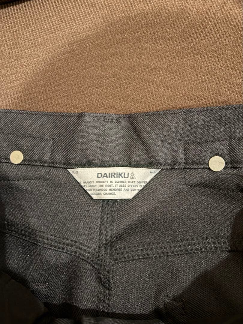 DAIRIKU Painter Pressed Pants ダブルニー