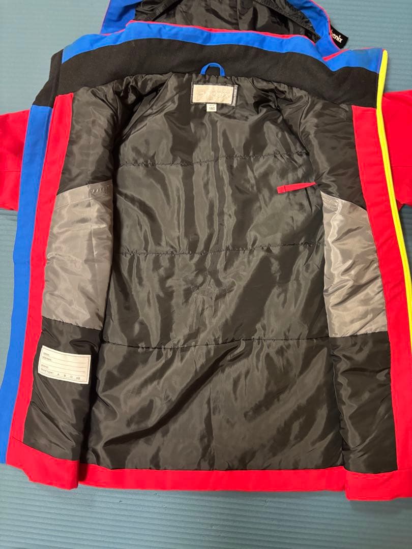 phenix 160 スキーウェア　子供　フェニックス　上下セット　キッズ　赤