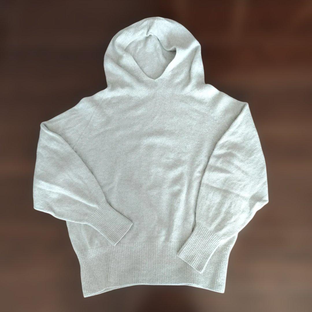 fruits of life　ホールガーメントフーディー　 白茶色(ベージュ)