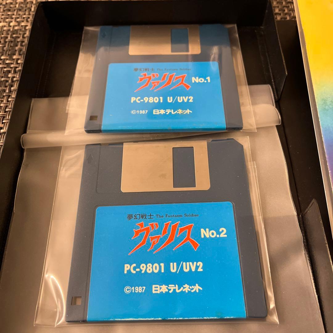 PC-8801SR　mk2ソフト　夢幻戦士ヴァリス