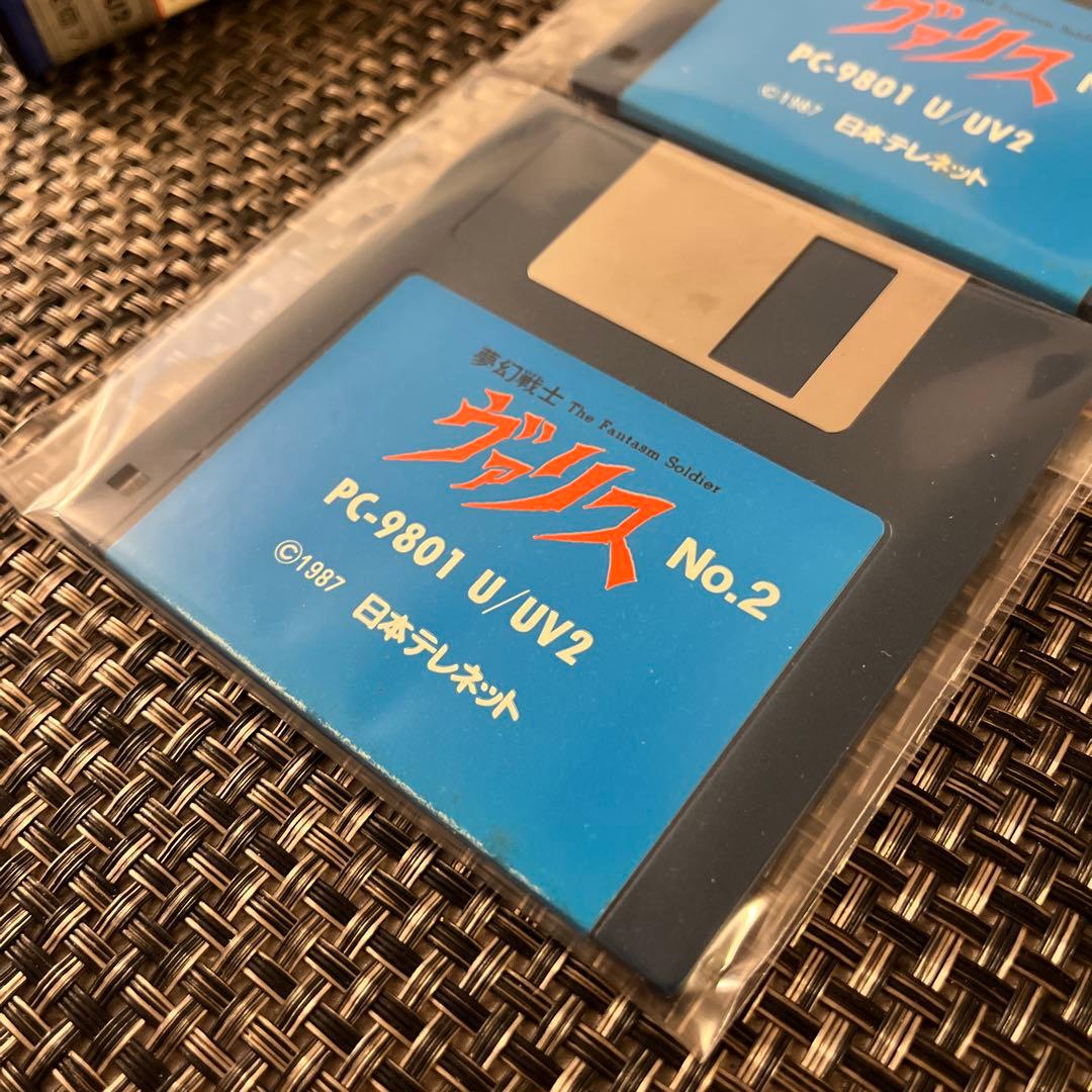 PC-8801SR　mk2ソフト　夢幻戦士ヴァリス