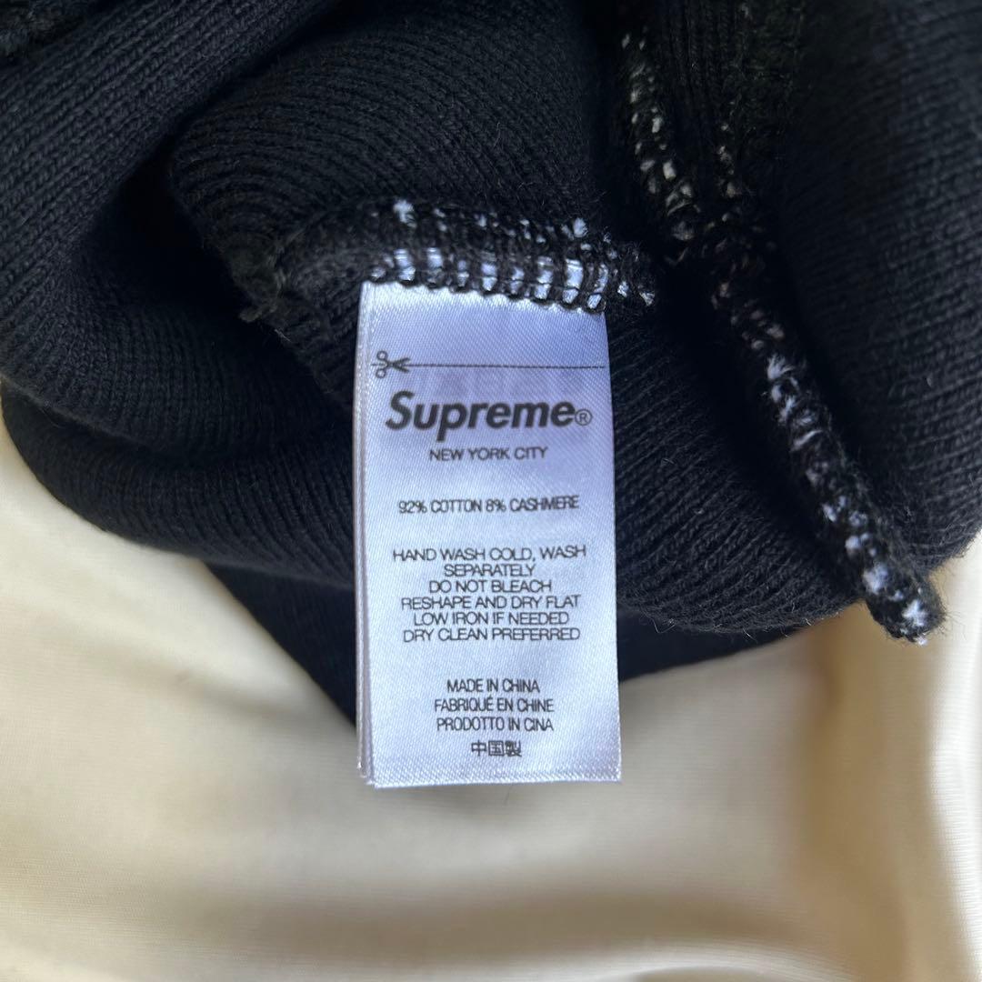 supreme Big Logo Beanie 美品 ビックロゴビーニー 黒