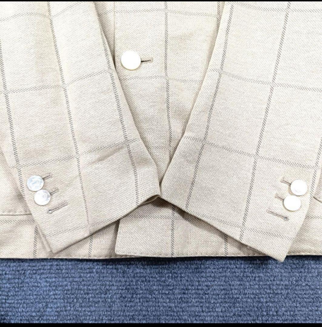 ボリオリ DOVER ダブルジャケットシルク混 アンコン サイズ48(46相当)