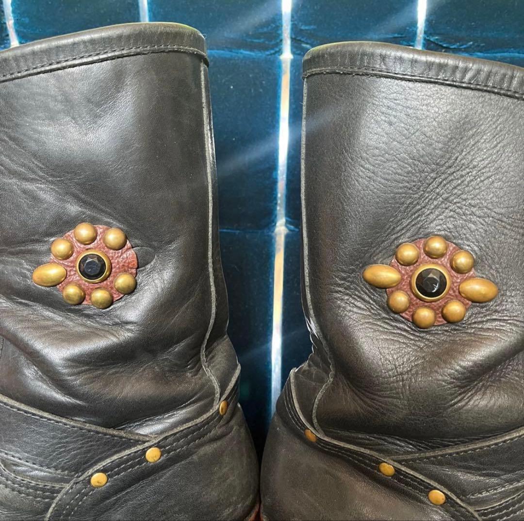 Calee スタッズ ブーツ キャリー エンジニアブーツ レア