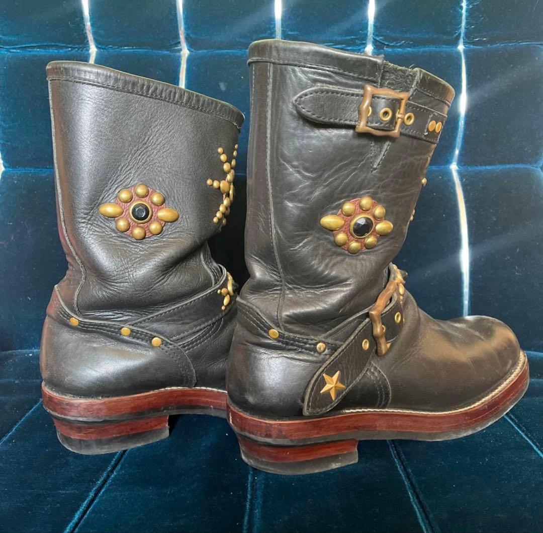 Calee スタッズ ブーツ キャリー エンジニアブーツ レア
