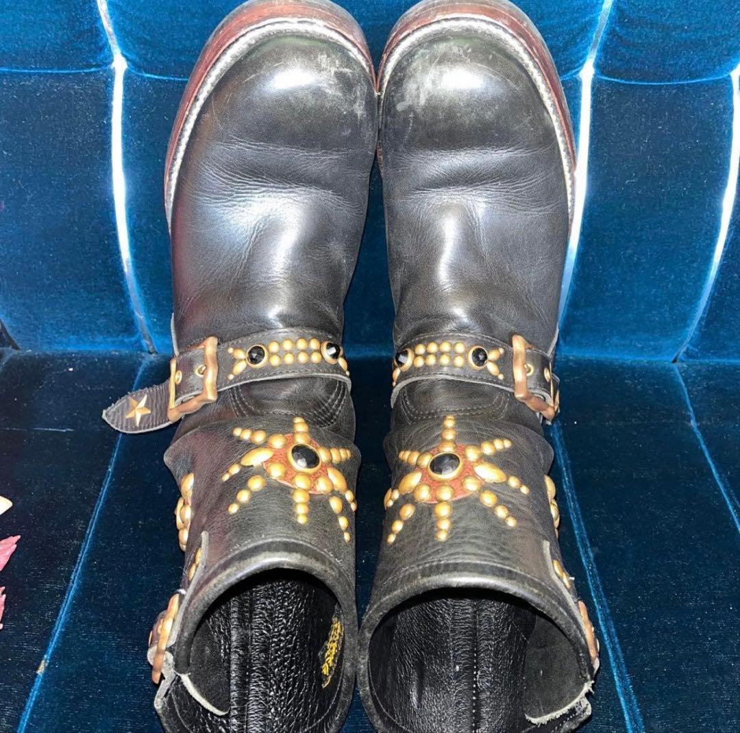 Calee スタッズ ブーツ キャリー エンジニアブーツ レア