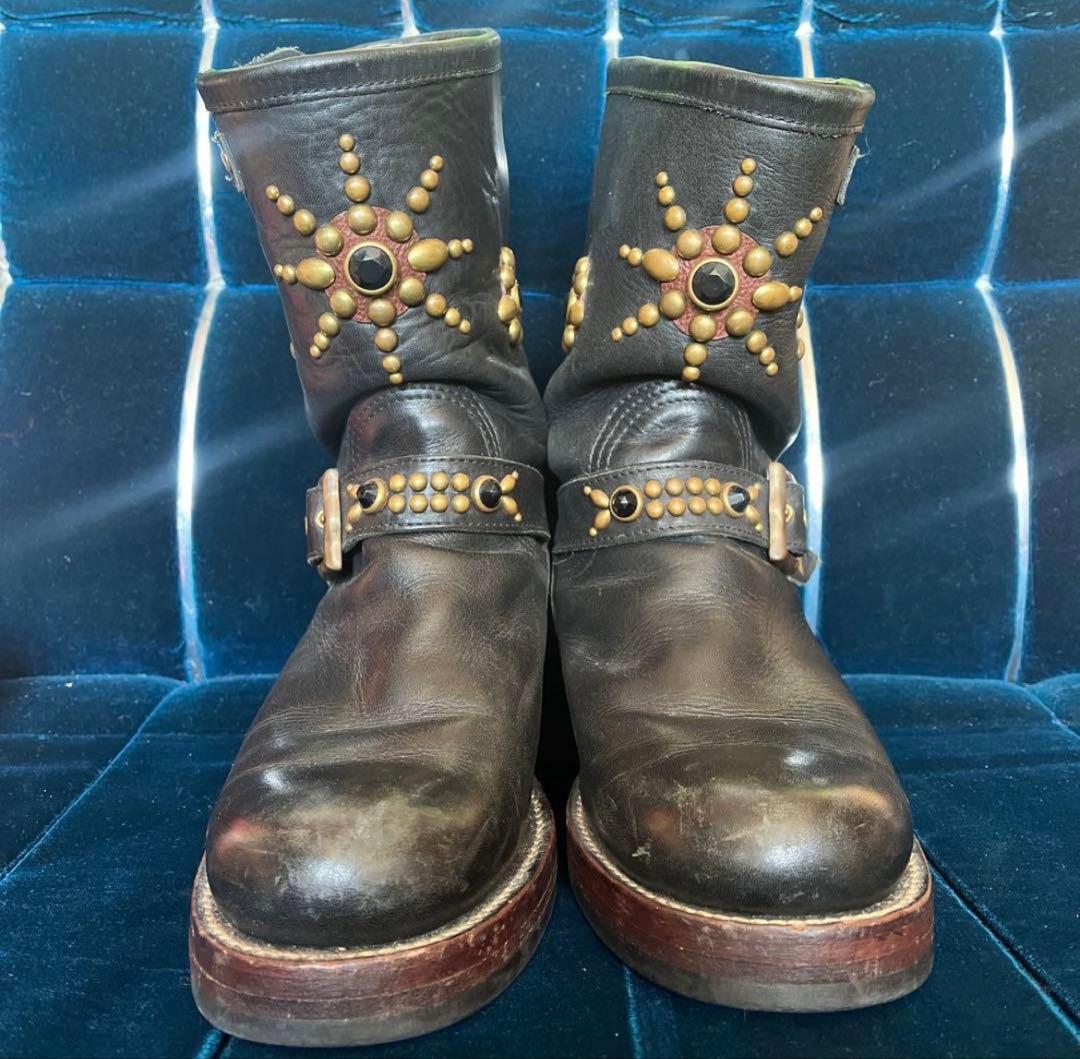 Calee スタッズ ブーツ キャリー エンジニアブーツ レア