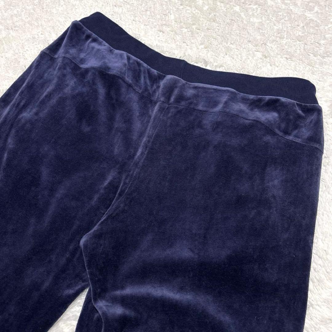 美品✨00s Y2K PUMA ベロア ジャージ 上下 セットアップ ネイビー