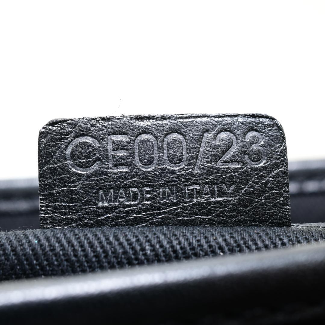 CELINE セリーヌ クラッチバッグ ブギーバッグCマカダム 黒 匿名配送