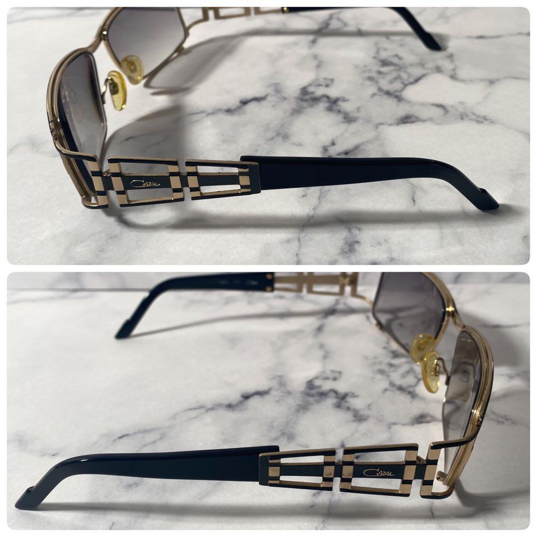 CAZAL カザール サングラス 眼鏡　ゴールドブラック カザール ヴィンテージ