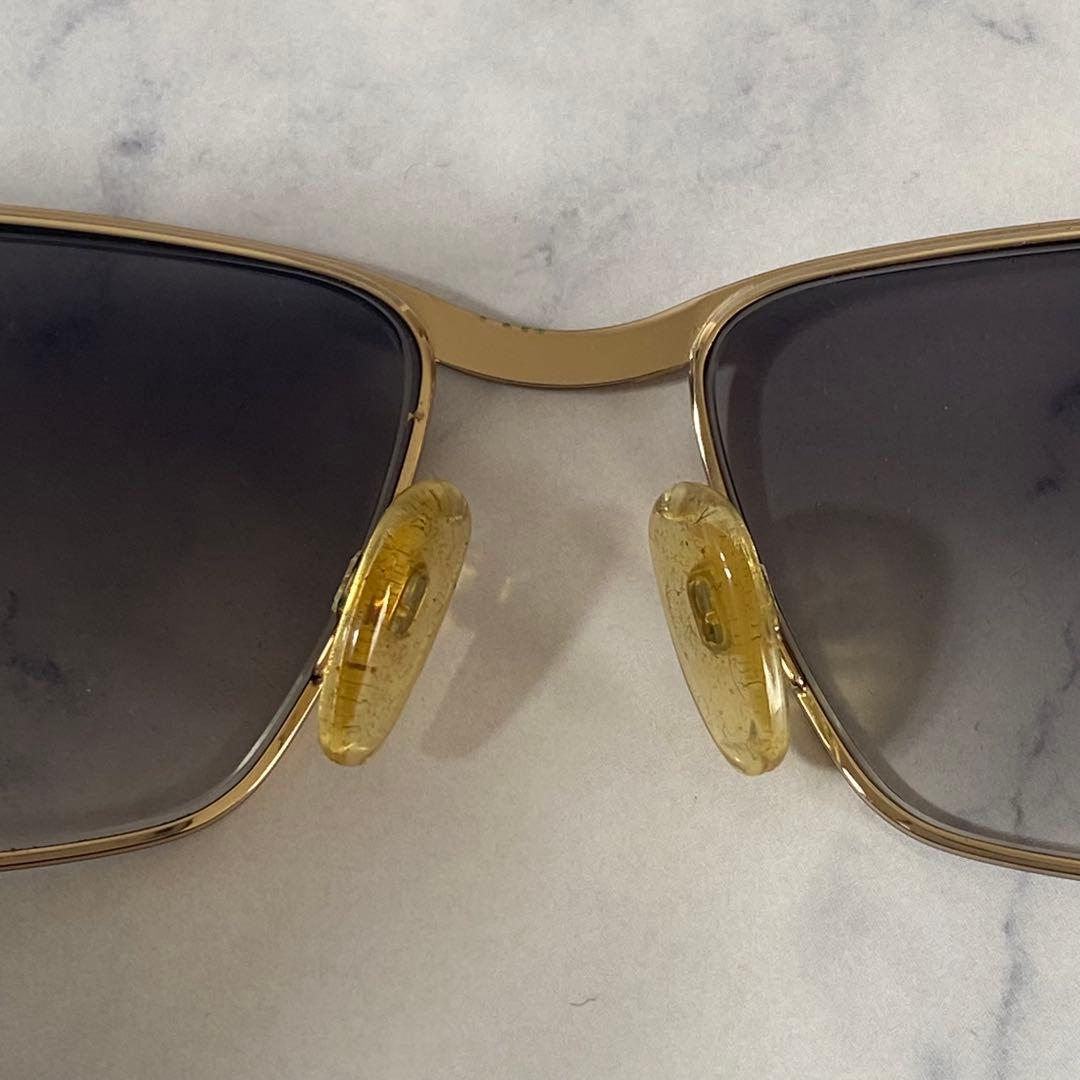 CAZAL カザール サングラス 眼鏡　ゴールドブラック カザール ヴィンテージ