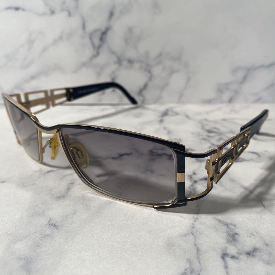 CAZAL カザール サングラス 眼鏡　ゴールドブラック カザール ヴィンテージ