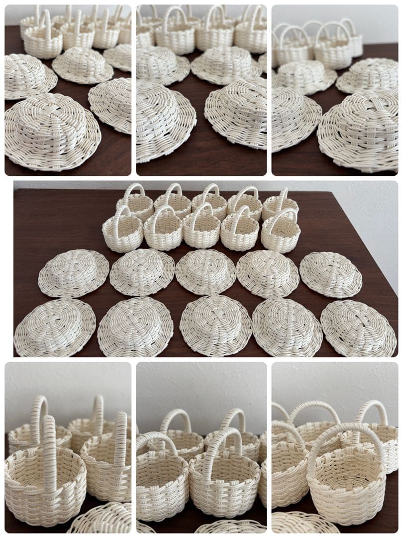 めい様ご確認用ページです。クラフトバンドミニバスケット