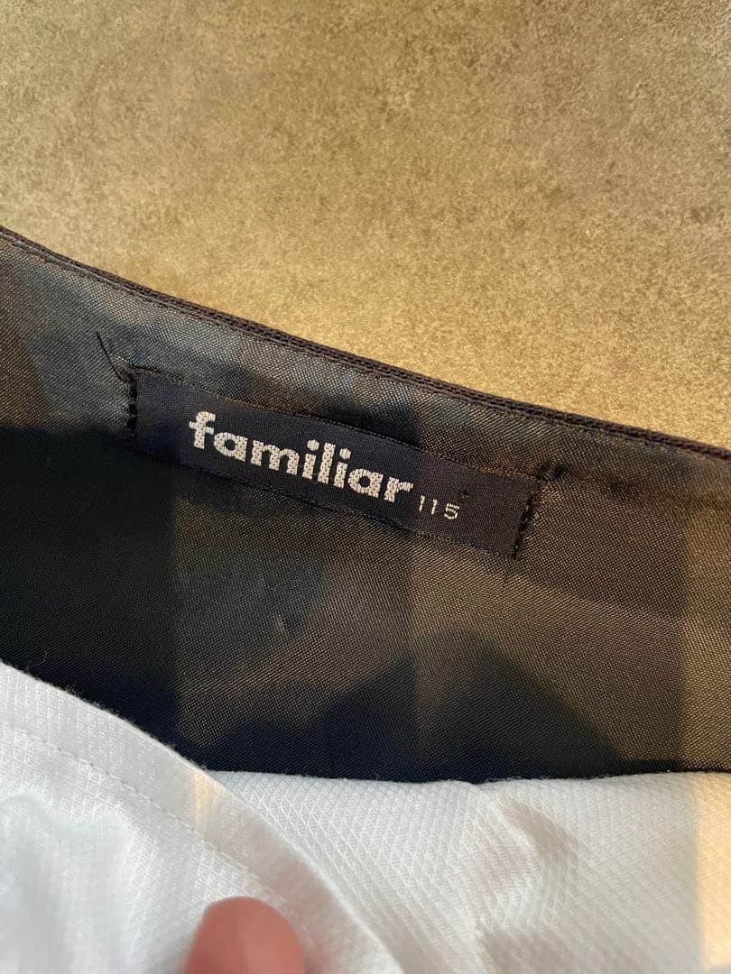 familiar アンサンブル115センチ丈詰あり