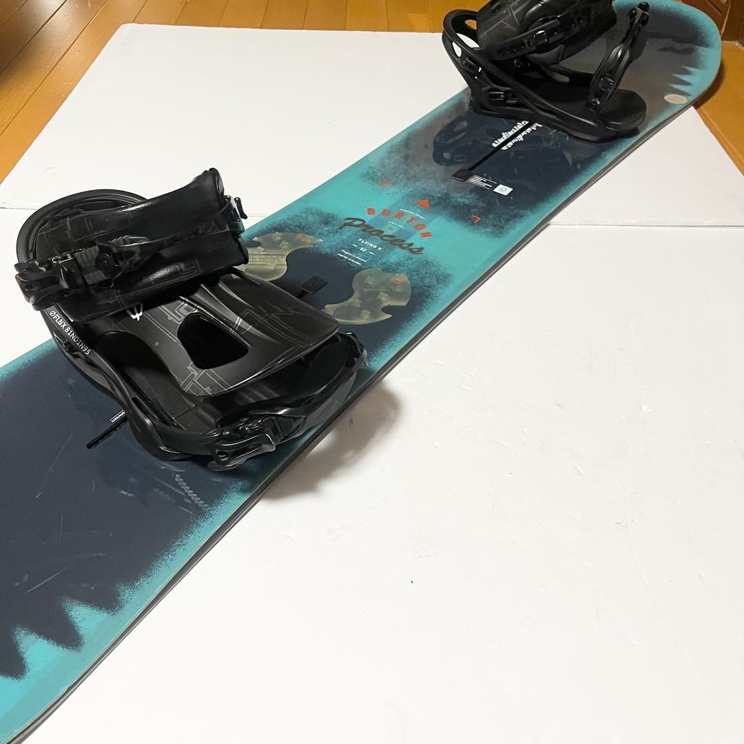 Burton スノーボード 152cm FLUX ビンディング L カバー
