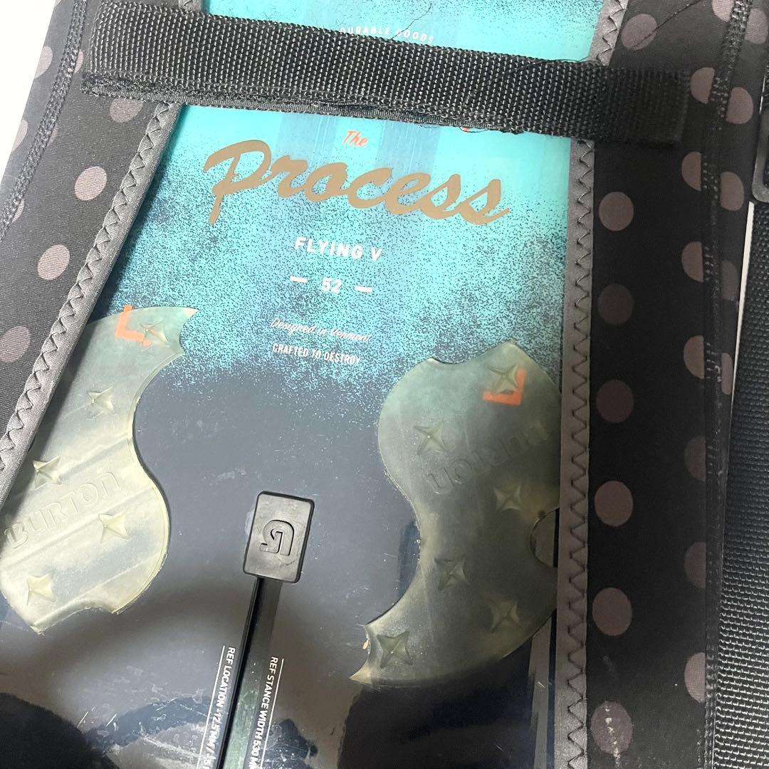 Burton スノーボード 152cm FLUX ビンディング L カバー