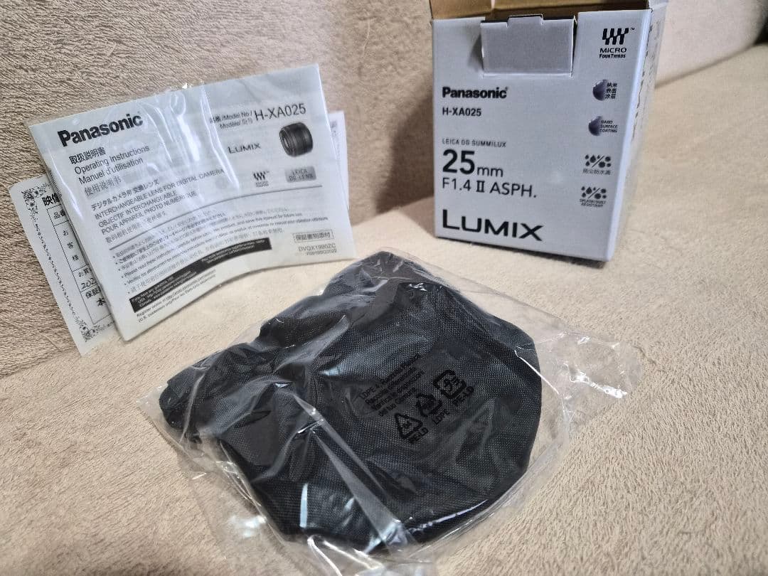 【1月購入・美品】LEICA DG SUMMILUX 25mm F1.4 II