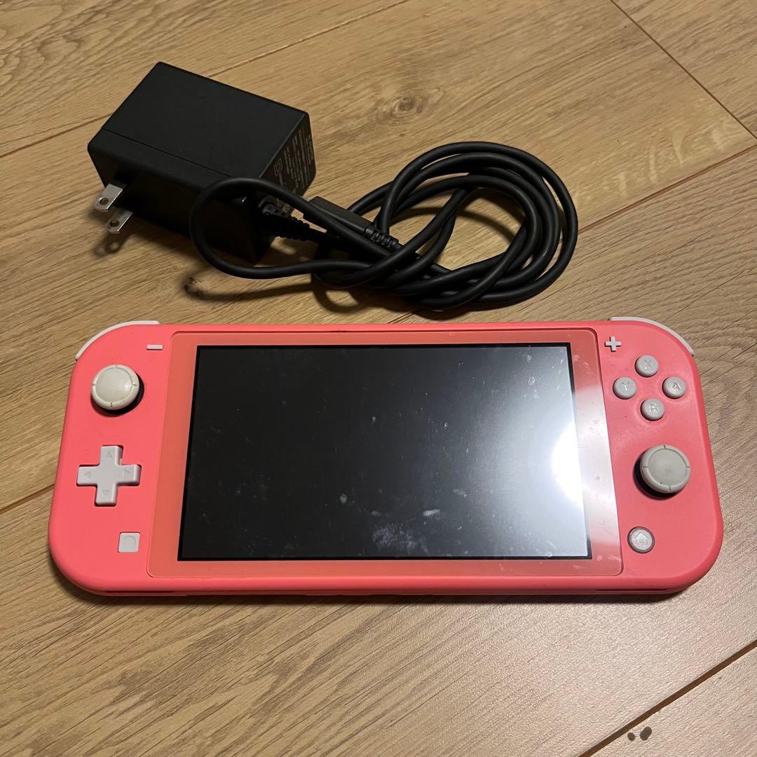 Nintendo Switch Lite ピンク 充電器付き 桃鉄ワールドセット