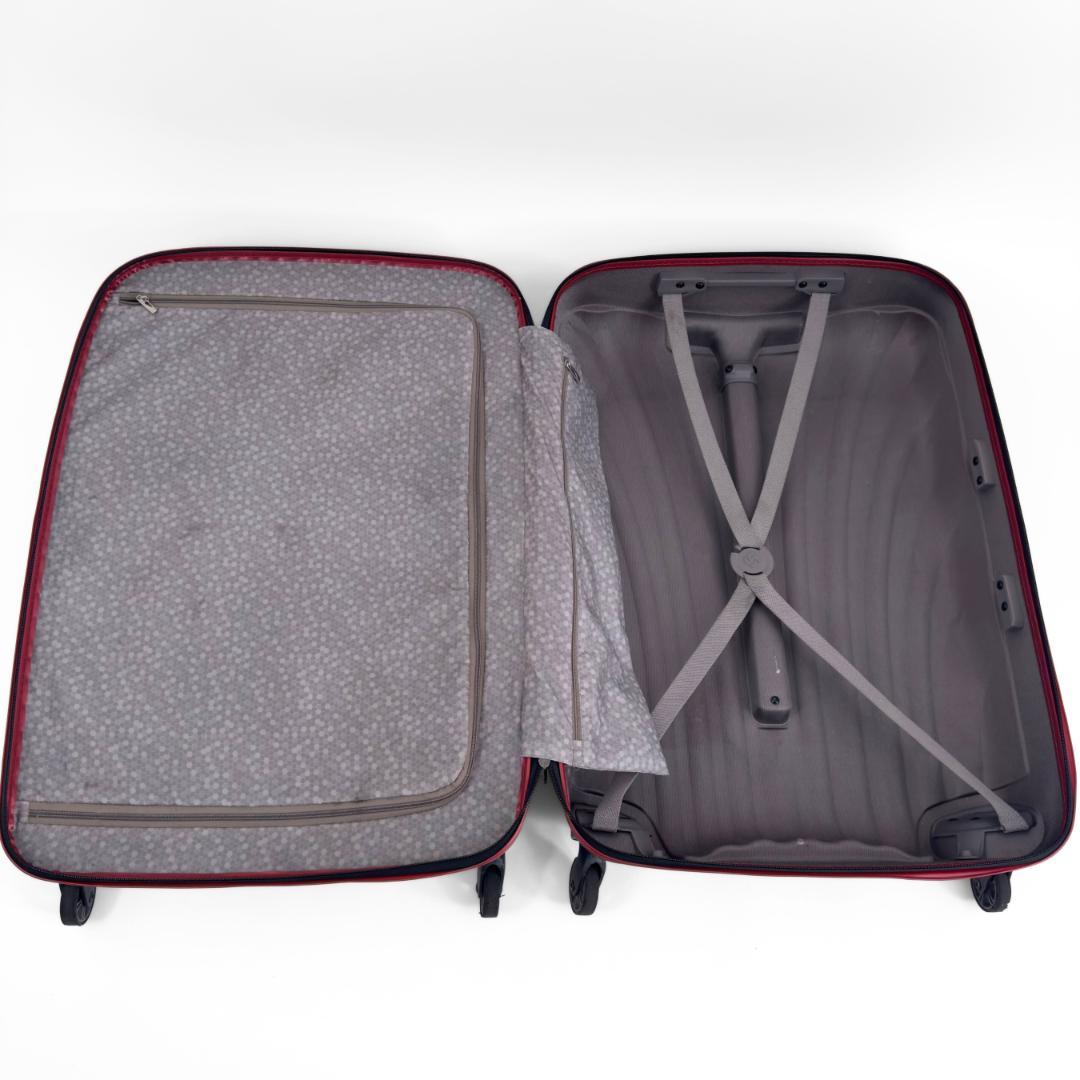 サムソナイト コスモライト スピナー75 大容量 94L 4輪 TSAロック 赤