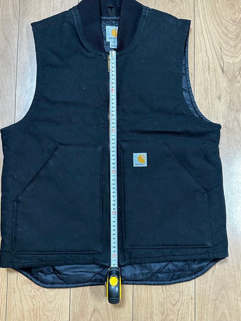 carhartt ダックベスト　ブラック　メキシコ製