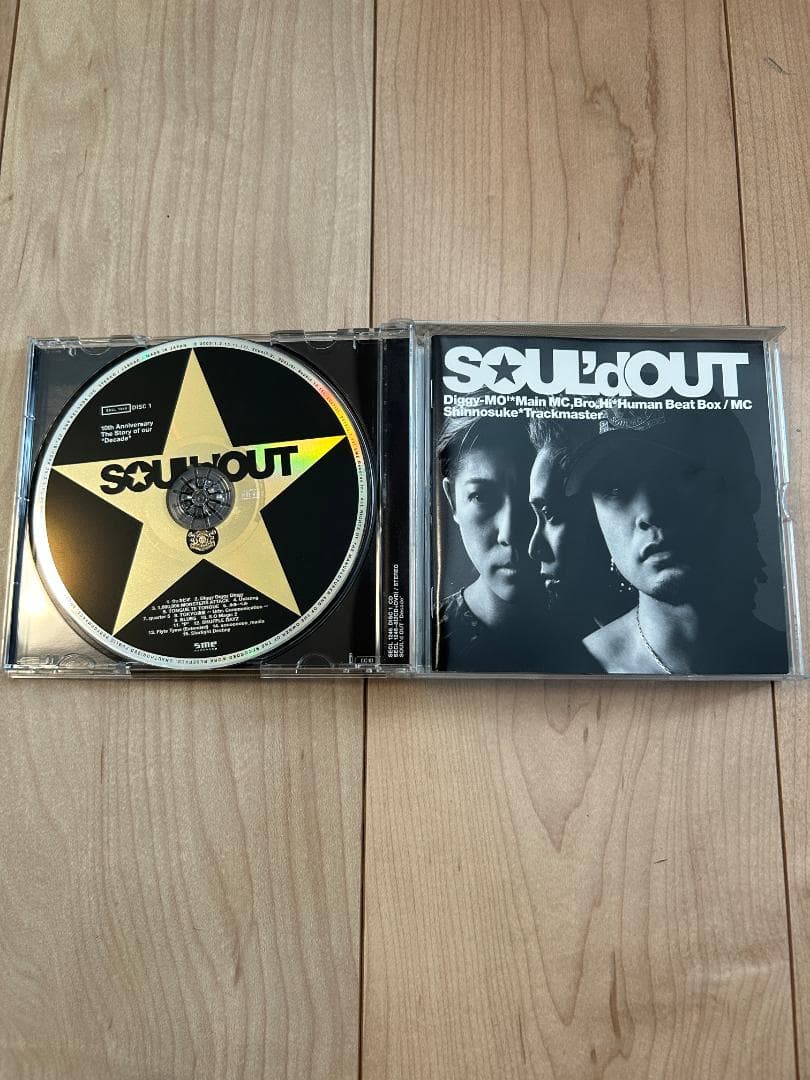 【盤面良好・ブックレット良好・初回生産限定】SOUL'd OUT【Decade】