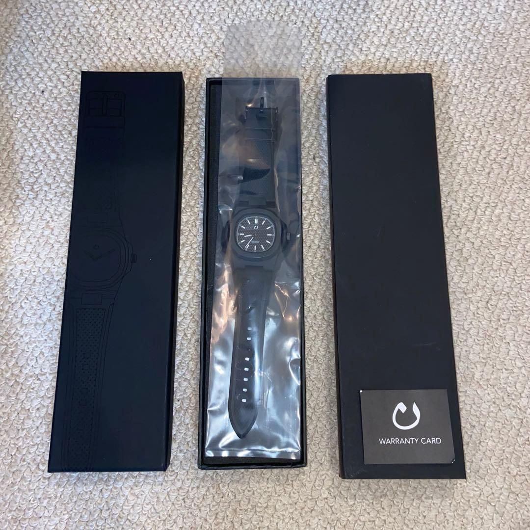 Nuun Origen Dawn ブラック　シリコンラバーストラップ　ヌーン