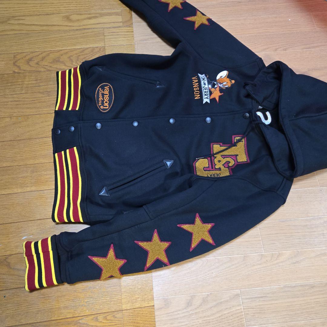 VANSON トムとジェリー スタジャン Lサイズ