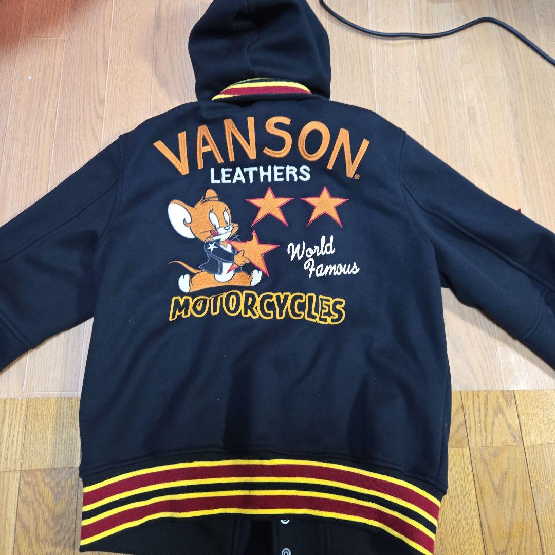 VANSON トムとジェリー スタジャン Lサイズ
