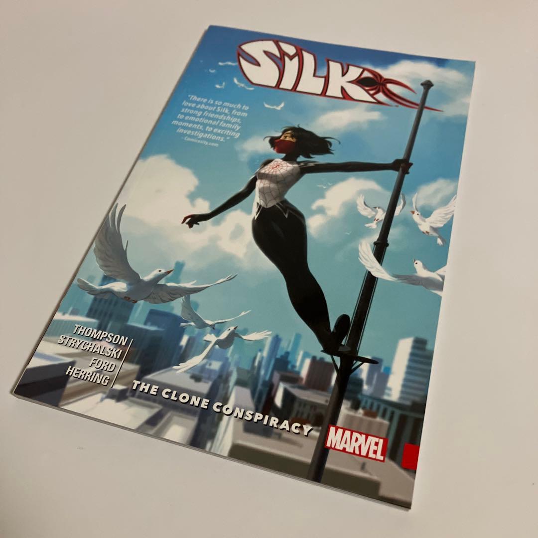 アメコミ・英語　SILK シルク/ シンディ・ムーン　全3巻＋0巻　4冊セット