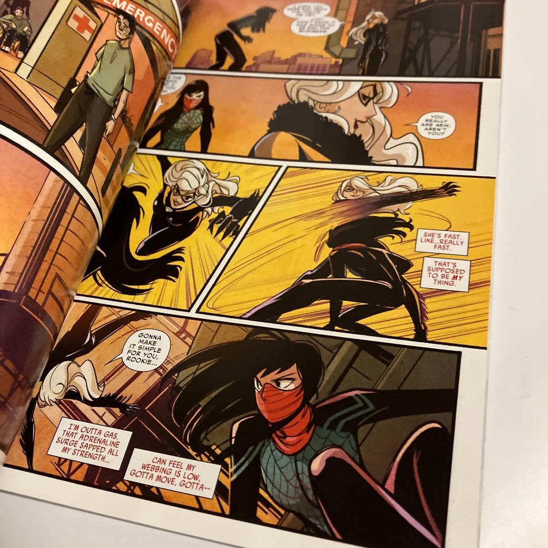 アメコミ・英語　SILK シルク/ シンディ・ムーン　全3巻＋0巻　4冊セット