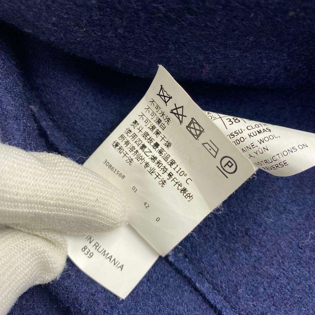 【大きいサイズ】MaxMara マックスマーラ ダブルフェイスコート チェスター