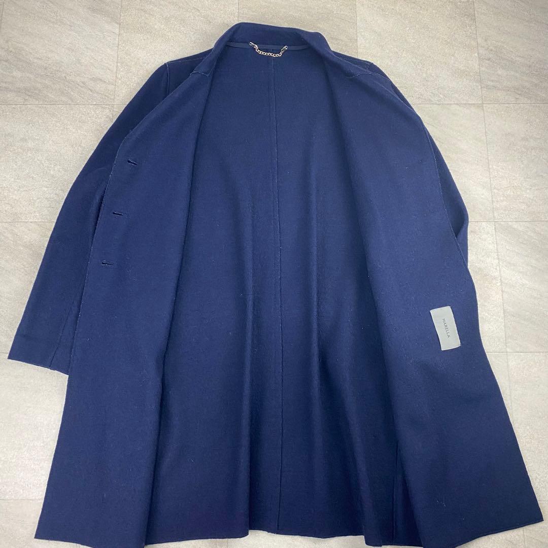 【大きいサイズ】MaxMara マックスマーラ ダブルフェイスコート チェスター