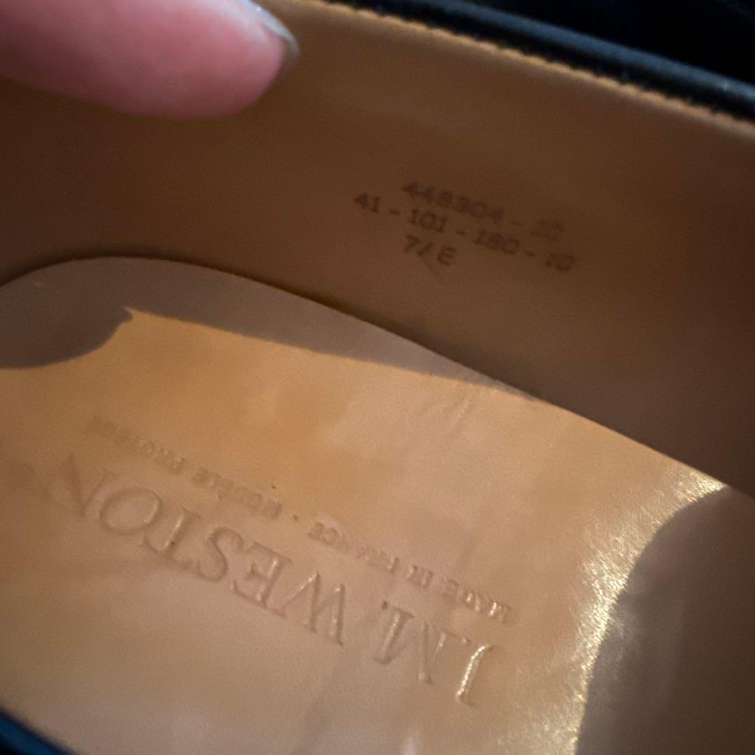 J.M. WESTON 180 シグニチャーローファー ブラック サイズ7.5E