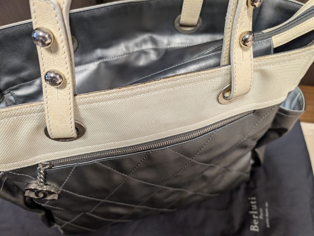 CHANEL パリビアリッツGM トートバック シリアルシール有