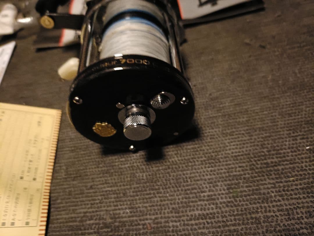 ​【上位機】Abu アンバサダー 7000C 黒マミヤOP期 渋谷サンスイ購入品