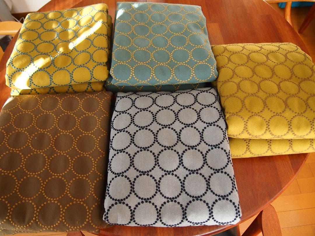 ひろさん専用 ミナペルホネン 秋田木工 剣持スツールC タンバリン ハンドメイド