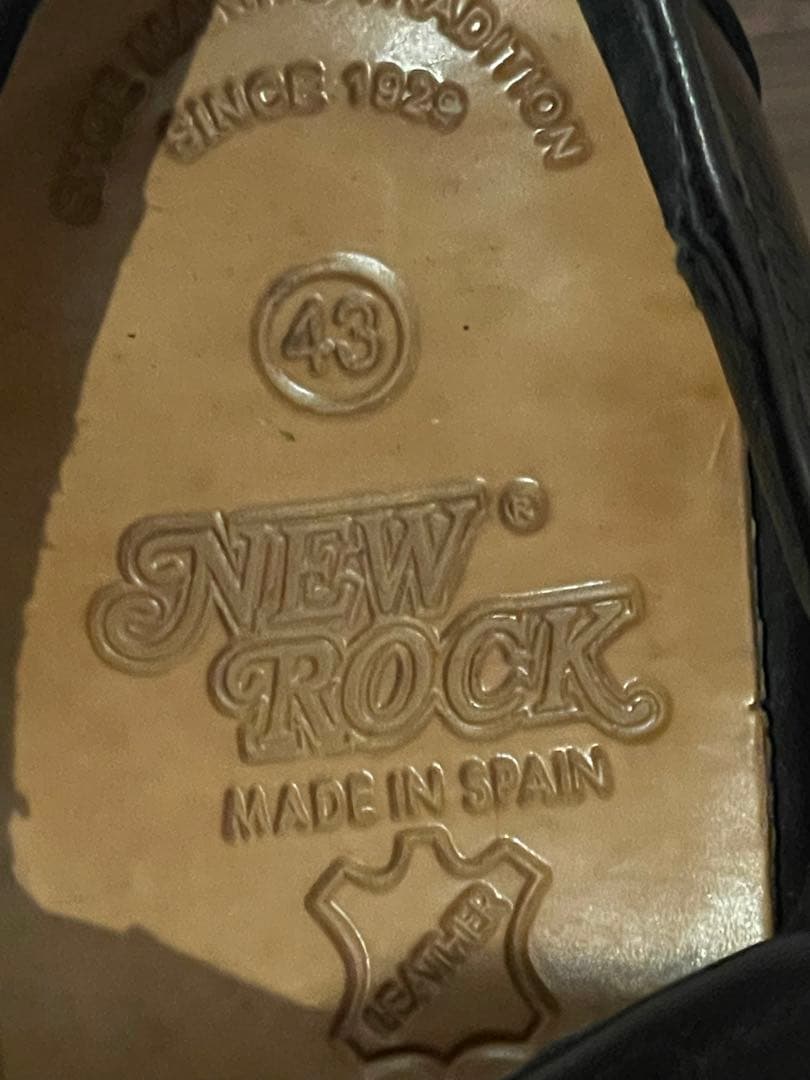 NEW ROCK ニューロック SHOE NEWMAN M-2246-S14