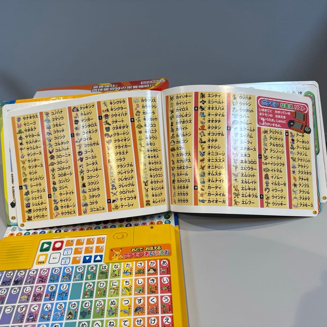 ポケモンあいうえお